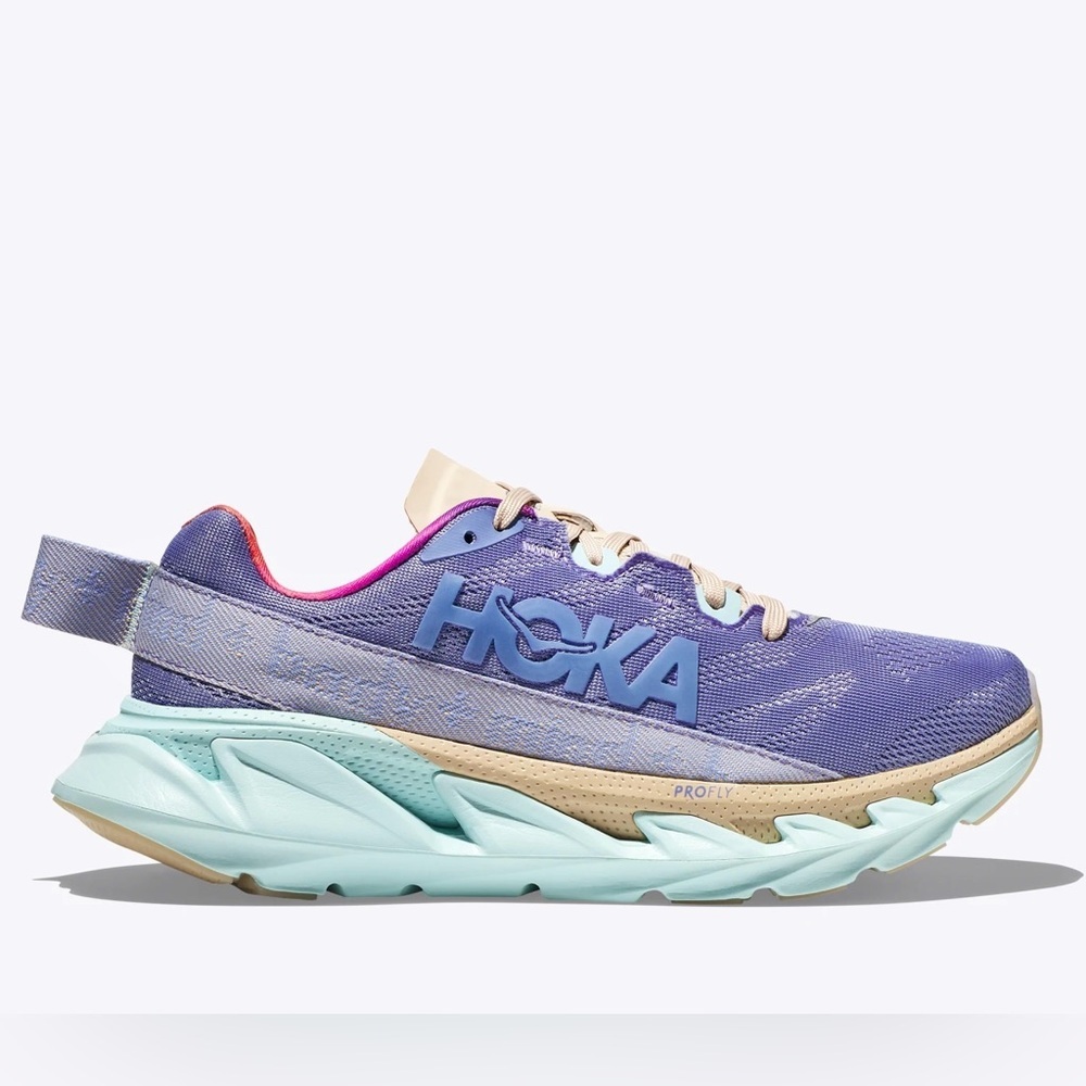 NWT Hoka Elevon 2 Running Shoes Mental Health Sneakers Unisex Purple Blue Glass​ - Picture 6 of 16